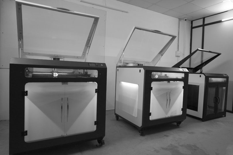 Cubein's high end 3d printers with state of the art cutting edge technology