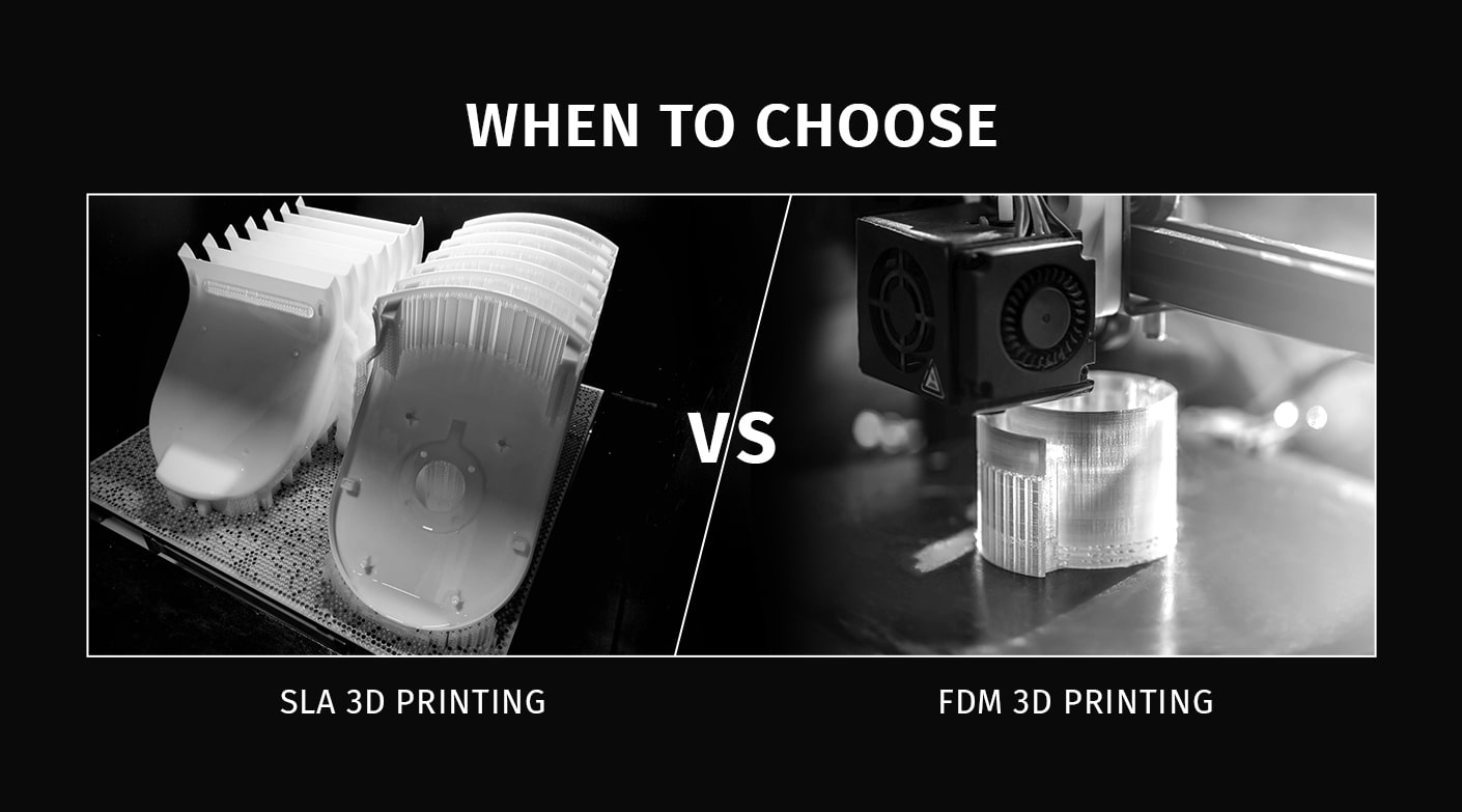 When to Choose SLA vs. FDM 3D Printing?