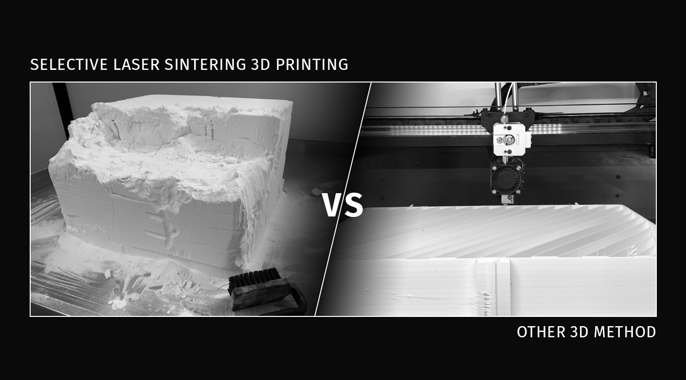 Selective Laser Sintering 3D Printing vs. Other 3D Methods