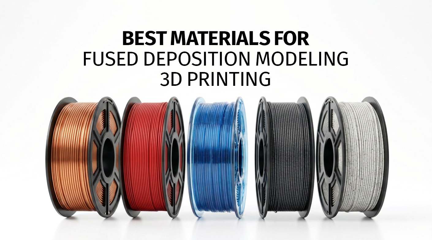 Best Materials for Fused Deposition Modeling 3D Printing